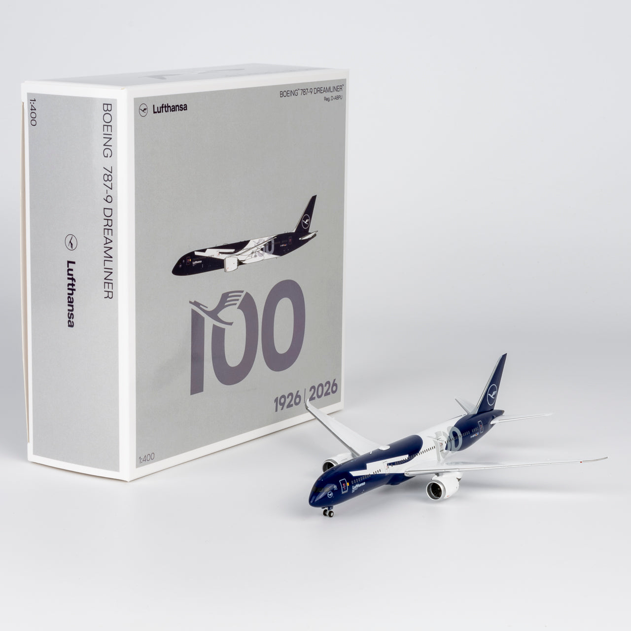 1/400 Lufthansa Boeing 787-9 D-ABPU "Dreamliner 100th Anniversary" NG55153 - cover